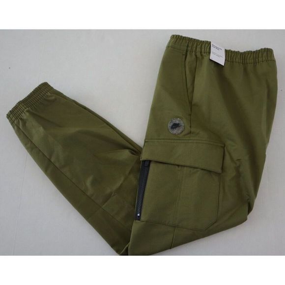 Nike FB2191 378 Men's Sz M Olive Green Sports Utility SPU Woven Jogger Pants $85 - Picture 10 of 13